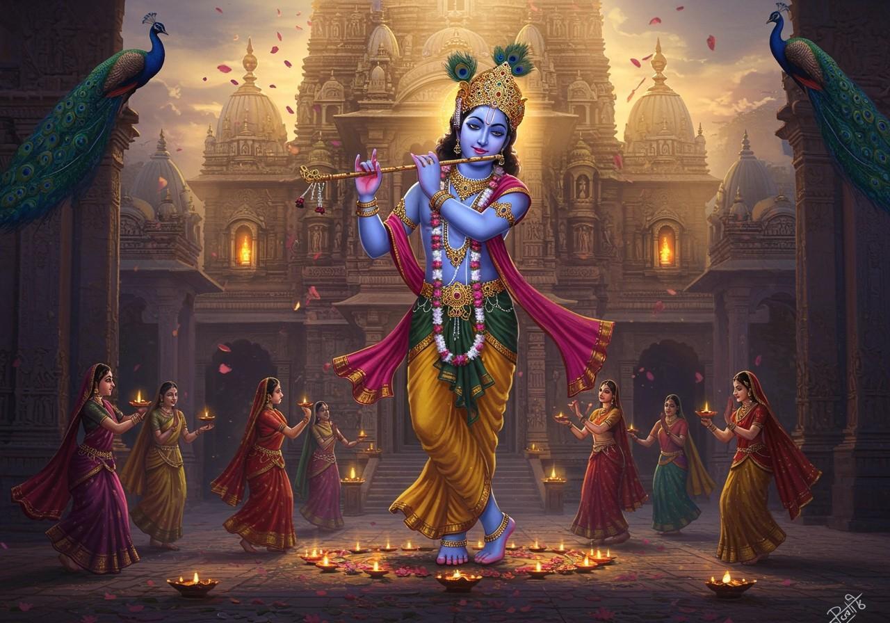 हे गोपाल कृष्ण, करूँ आरती तेरी (श्री कृष्ण आरती) लिरिक्स | He Gopal Krishna Karoon Aarti Teri Shri Krishna Aarti Lyrics